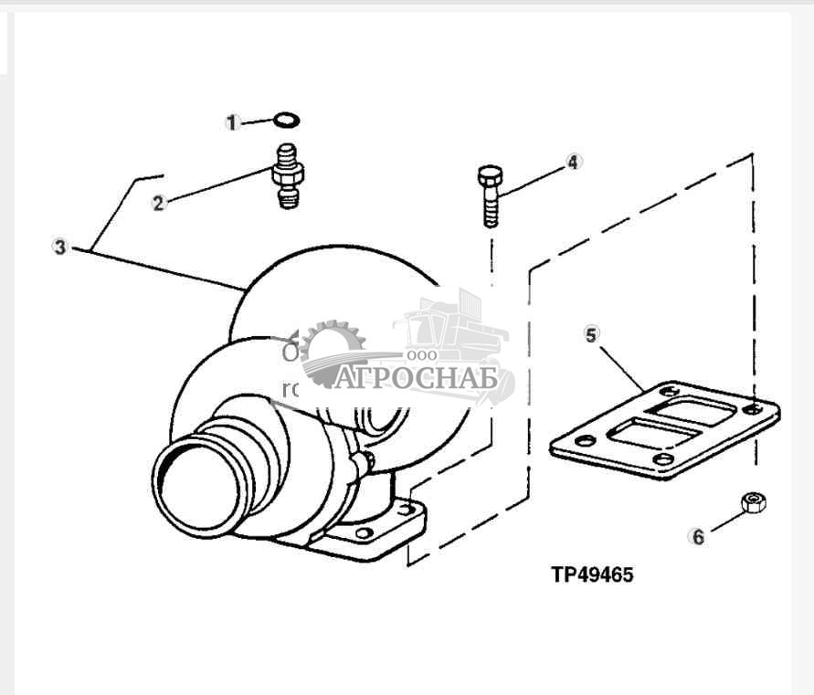 Turbocharger And Gasket (215285 